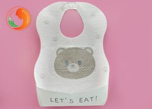 Wholesale Feeding Food Disposable Baby Bibs Cartoon Waterproof Food Catcher Bibs from china suppliers