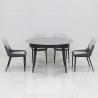 Buy cheap OEM 110kg Home Furniture Dining Room Tables Four Seater Extendable Dining Table from wholesalers