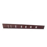 Rosewood Guitar Fretboard Arycle Inlaided With Trapezoid Fret Markers