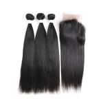 100 Unprocessed Cambodian Virgin Straight Hair Bundles For Women
