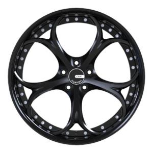 Wholesale Gloss Black Three Piece Forged Wheels 5X120 20 Inch 3 Piece Rims from china suppliers