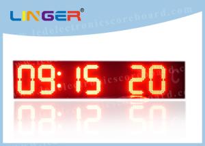 Wholesale CE / ROHS Approved LED Countdown Timer With Temperature 370*1500*100mm from china suppliers