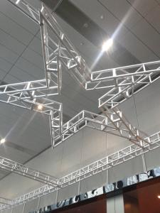 Wholesale Silver Aluminum Circle Truss 300*300 9m Size For Indoor Show And Events from china suppliers