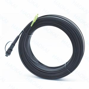 Wholesale SC APC FTTA Fiber Optic Cable 5.0mm G657A2 LSZH 5M Black Patch Cord from china suppliers