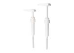 15 / 30cc Dosage Square Head Plastic Sauce Dispenser Pump For Ketchup 38mm 43mm