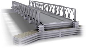 Wholesale Bolt-A-Bin Overpass Footbridge Walkway Pedestrian Crossing Bridge Design Lightweight from china suppliers