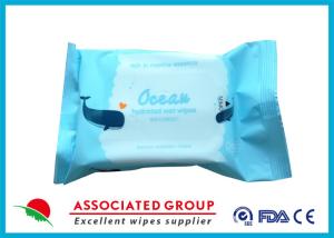 Wholesale Ultra Thick Fabric Adult Wet Wipes With Rich Marine Essence Ocean Hydrated from china suppliers
