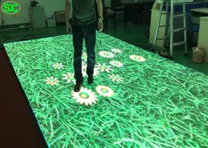 Wholesale P4.81 Indoor Interactive 3D LED video dance floor wedding , club dance floor from china suppliers