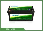 12V150Ah Bluetooth Lithium Battery High Discharge Rate Lifepo4 Material Series
