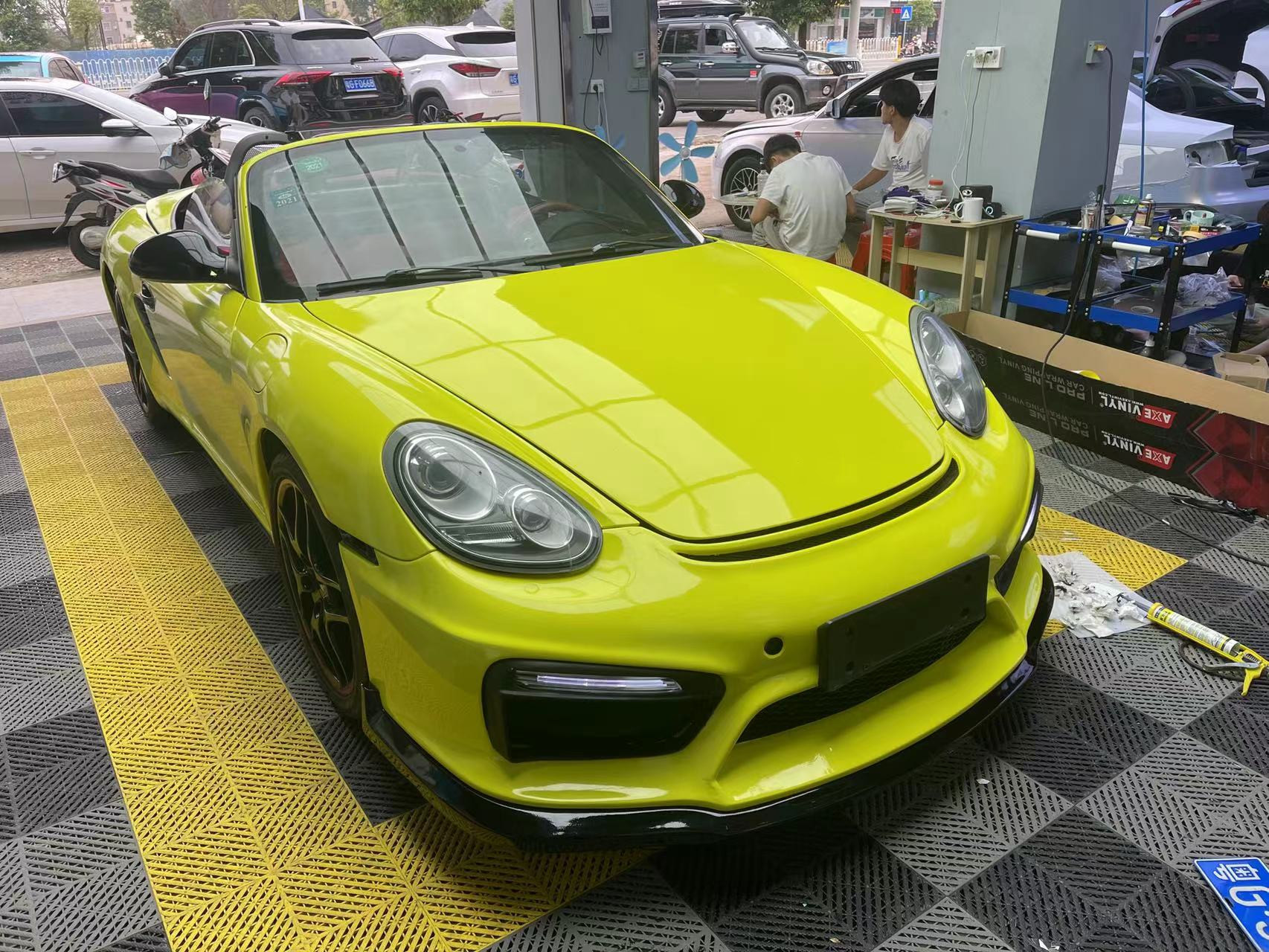 Products Sell Like Hot Cakes 987Cayman Body Kit GT4 Style Front and Rear Bumper Spoiler 2006-2012