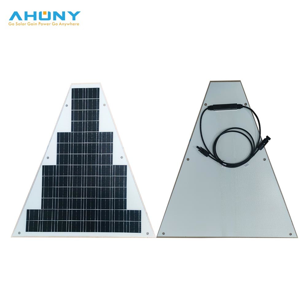 Trapezoide Solar Panel 30w Custom Round Square Rectangular Bouy Pv Module For Solar Tree Table Bench Light Bus Charge