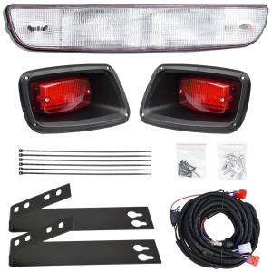 Wholesale Golf Cart Halogen Headlight &amp; LED Taillight Kit Compatible With EZGO TXT from china suppliers