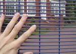 Military 358 Security Fencing Heat Treated Powder Coated
