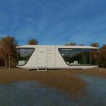 10 Tons Luxury Hotel Space Capsule House Resort Villa Cottage Housing