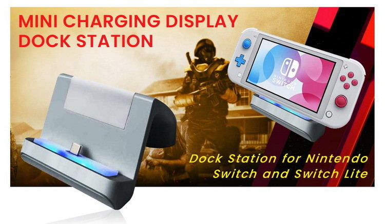 U-way TV Dock station for Nintendo Switch Portable Display Holder accessories for Nintendo Switch/Switch Lite 2021