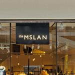 High Quality store signage front lit halo letter shop store name sign board