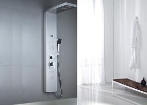 Wholesale Rainfall Overhead Sprayer Shower Jet Panel , Rain Shower Panel Silver ROVATE from china suppliers