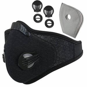 Wholesale Motorcycle Riding PM2.5 Face Mask Coldproof Nylon Mesh Fabric Breathable from china suppliers