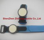 Adjustable Hook And Loop Fastener Straps / Nylon Webbing Wrist Watch Straps