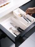 Household 30x10 Plastic Storage Organizer Plastic Kitchen Drawer Organizer