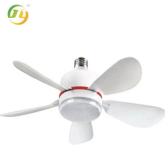 SENKAI Modern Small E27 Socket Fan Light Removable Blades White Bedroom Kitchen