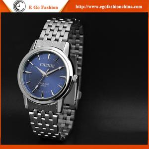 Wholesale 020A Stainless Steel Watch CHENXI Branding Watch Fashion Quartz Watch Unisex Luxury Watch from china suppliers