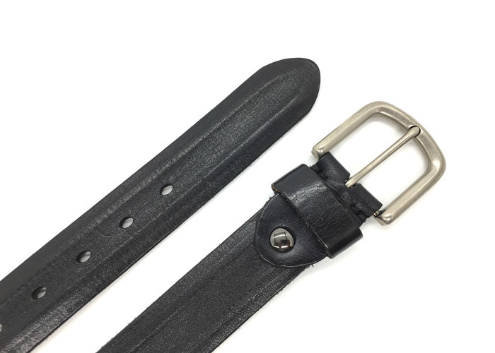 BRACHI Mens Leather Dress Belt , Classic Jean Belts 1-3/8 Inch Wide Standard Size