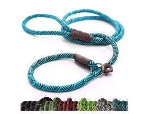 Wholesale Heavy Duty Nylon Dog Leash Reflective Comfortable Padded Handle Adjustable Loop from china suppliers