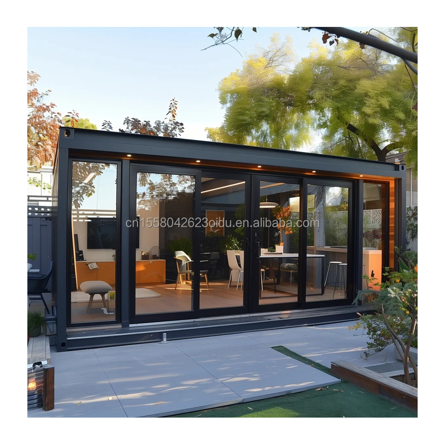 20ft or 40ft Customized Color Luxury Prefabricated Houses for Ready-to-Ship Other Prefabricated Homes