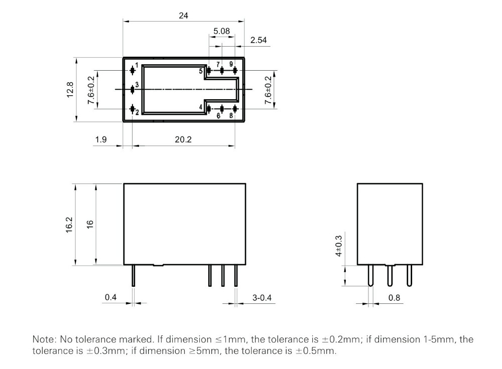5A / 10A 28VDC PCB Relay / Magnetic Latching Relay with Low Power Consumption