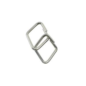 Wholesale Factory Direct Sales Metal Square Iron Ring Buckle Luggage Buckle Square from china suppliers