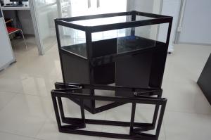 Wholesale Short Foldable Aluminum Glass Showcases,Aluminum Jewellery Showcase Counter Display&amp;promotion, from china suppliers