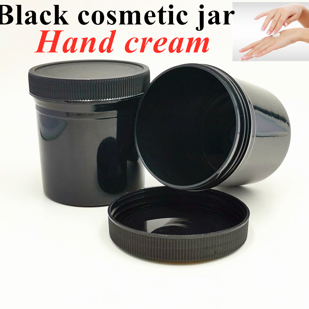 150ml 250ml 500ml 1000ml Mud Mask PP Empty Lotion Cream Plastic Jar Cosmetic Cream Food Container White Blue PP Plastic Jar with Screw Lid