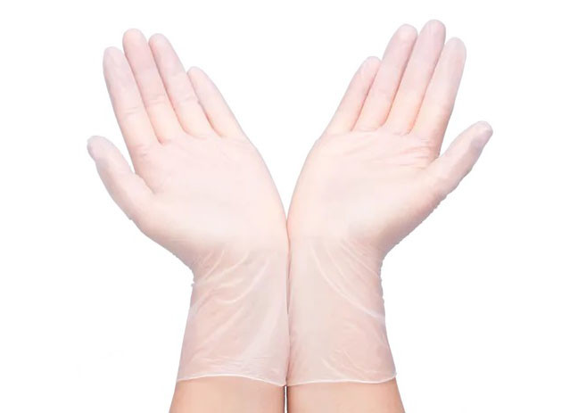 100pcs/Box Disposable Hand PVC Glove Powder Free Medical Consumables