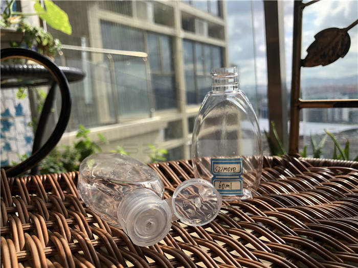 60ml OEM SGS Sanitizer Plastic Container Bottles