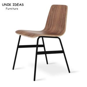 Wholesale Simple Nordic Restaurant Metal Bentwood Chair Plywood Dining Chairs from china suppliers