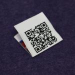 High Density Flat Woven Cloth Labels / Personalised Woven Labels