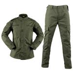 S-XXXL Outdoor Hiking Work Training Wear Long Sleeve Shirts Trousers ACU Men