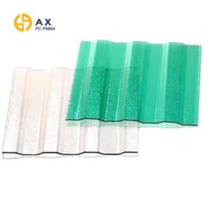 Wholesale Impact Resistant 4mm Transparent Corrugated Polycarbonate Sheet from china suppliers