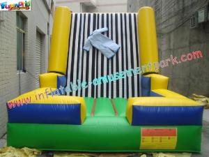 Wholesale Velcro Walls,Sticky Games For Childrens Inflatable Sports Games 4L x 3.5W x 2.5H Meter from china suppliers