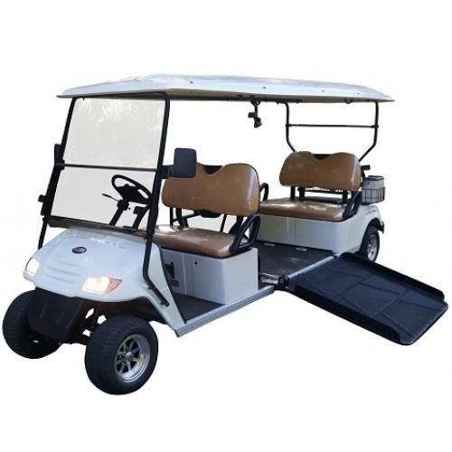 Four-Seater Electric Golf Cart For Disabled People With Disabled Slope Supports