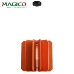 Modern Acoustic Chandelier Hotel Indoor Sound Absorbing PET Felt Acoustic