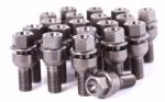 Standard Size Titanium Wheel Bolts Wheel Lug Bolts For Racing Auto Car