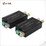 Bidirectional 3G SDI Fiber Converter Single Mode 20km LC Fiber Connector
