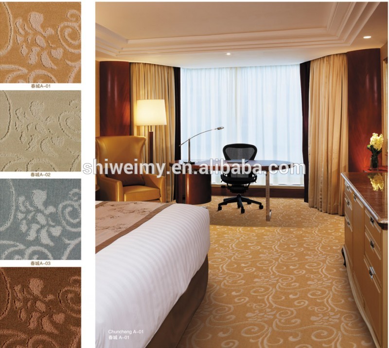 PP Loop pile jacquard carpet