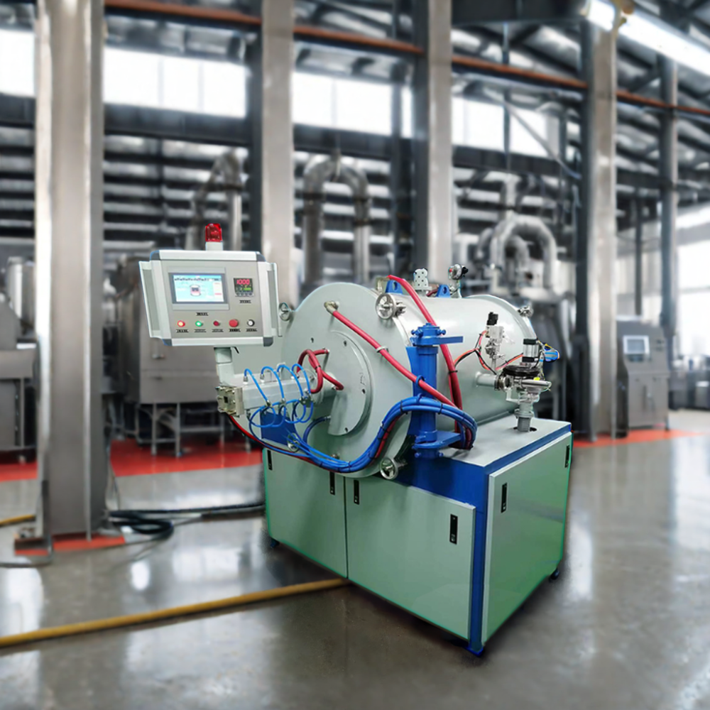 Medium High Frequency Induction Graphitization Furnace For Carbon Fiber Composite Materials Heating