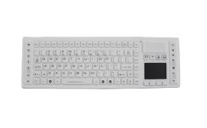 Wholesale Rugged Touchpad Silicone Industrial Desktop Keyboard For Hygienic from china suppliers