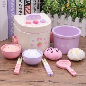 Wholesale Wooden Rice Cooker Toy For Kids Early Education from china suppliers