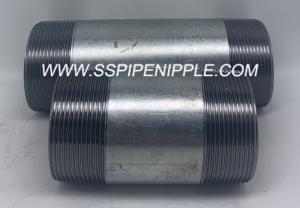 Wholesale Seamless Galvanized Pipe Nipple Durable Carbon Steel Pipe Nipples from china suppliers