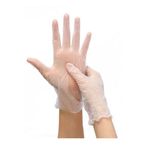 Wholesale Vinyl Gloves Disposable Clear PVC Gloves9 Inches Powder-Free 100pcs in Box from china suppliers